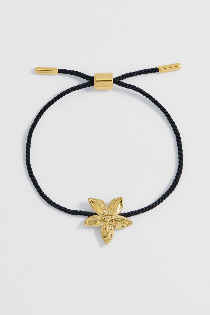 Flower Cord Bracelet