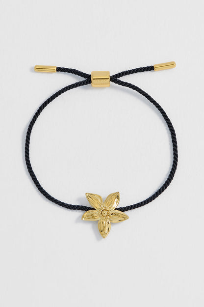 Flower Cord Bracelet