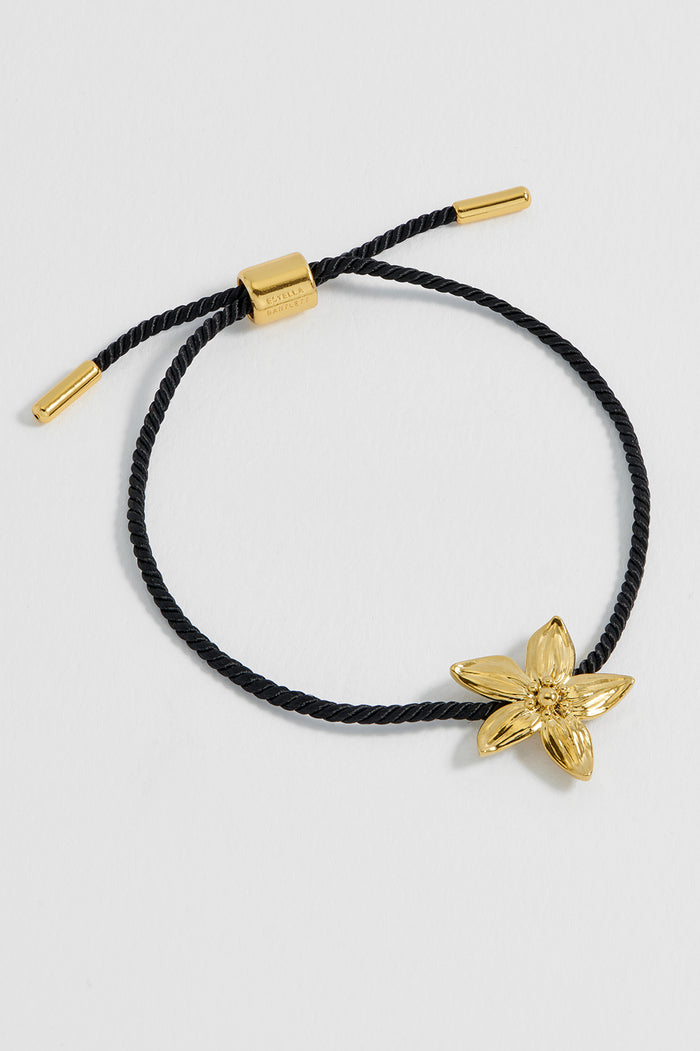 Flower Cord Bracelet