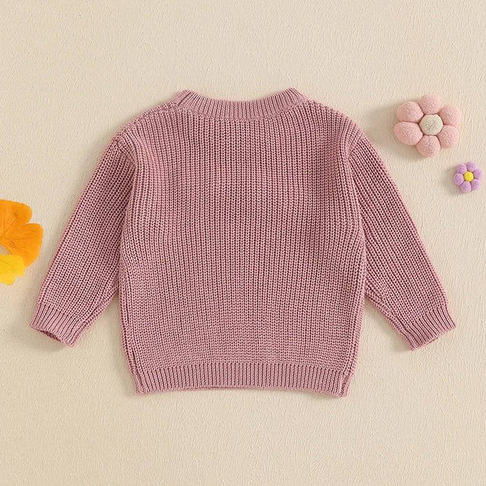 FLOWERS Knitted Sweater