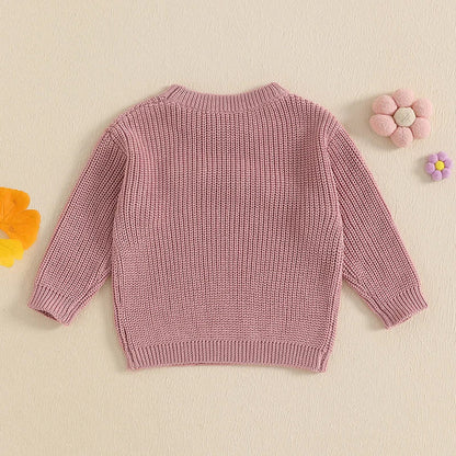 FLOWERS Knitted Sweater