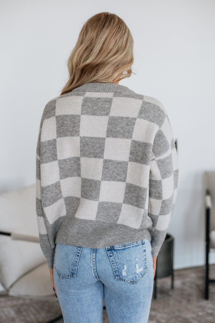 Flynn Checkered Sweater