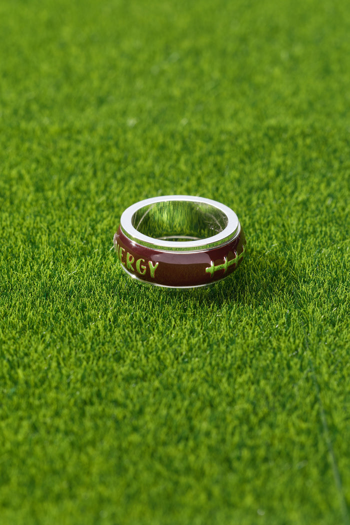 Football Fidget Ring