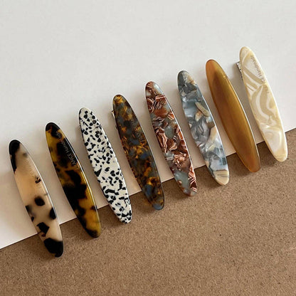 French Barrette Drk Coff