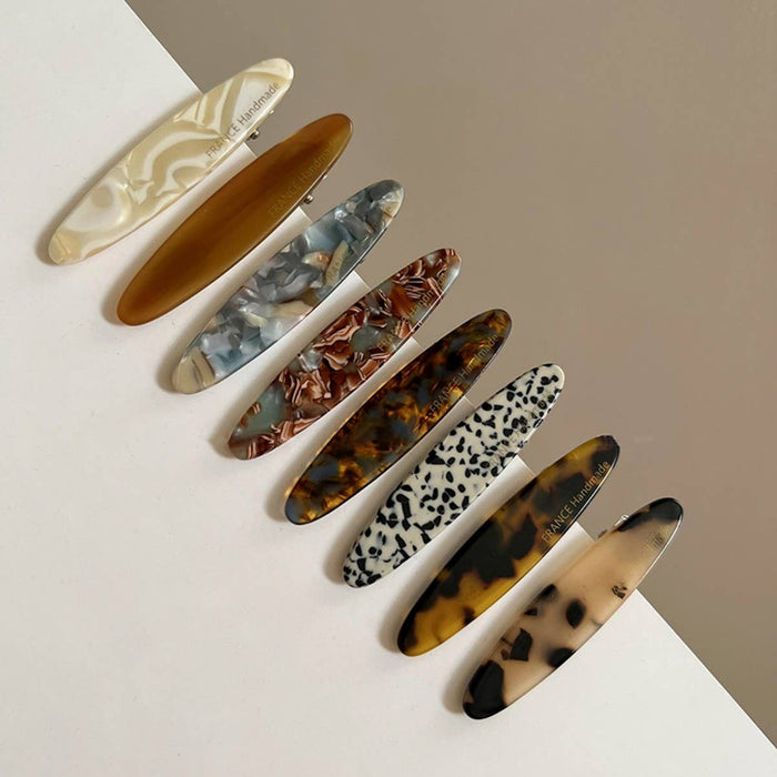 French Barrette Drk Coff