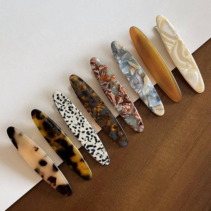 French Barrette Drk Coff