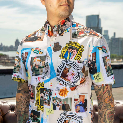 RSVLTS RSVLTS Friends "The One with the Memories" – KUNUFLEX Short Sleeve Shirt