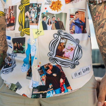 RSVLTS RSVLTS Friends "The One with the Memories" – KUNUFLEX Short Sleeve Shirt