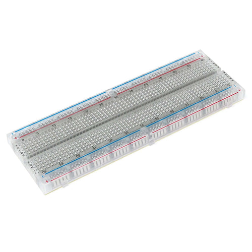 Full-Size Breadboard - Transparent by The Pi Hut - The Pi Hut