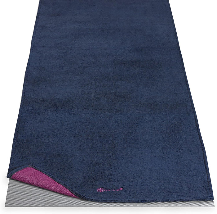 Gaiam Grippy Non Slip Yoga Mat Towel Grip Backing