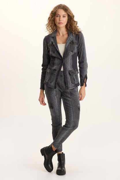XCVI Gamlin Textured Jacquard Elevated Legging