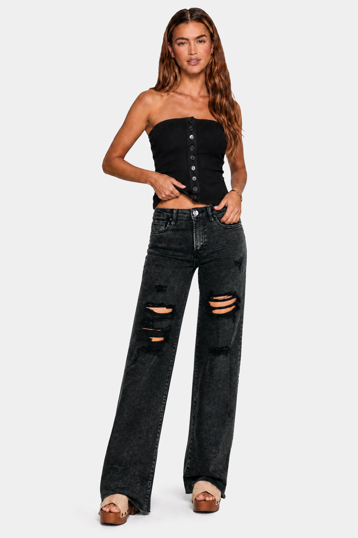 Georgia Risen Jeans - Vintage Black