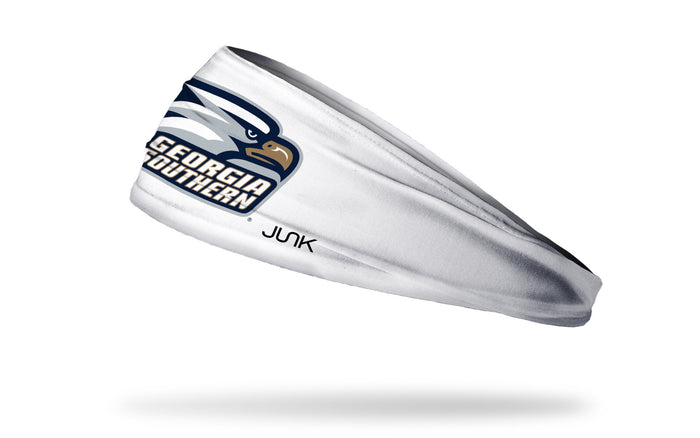 Georgia Southern University: Eagle Logo White Big Bang Lite Headband - View 1