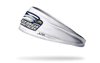 Georgia Southern University: Eagle Logo White Big Bang Lite Headband - View 1