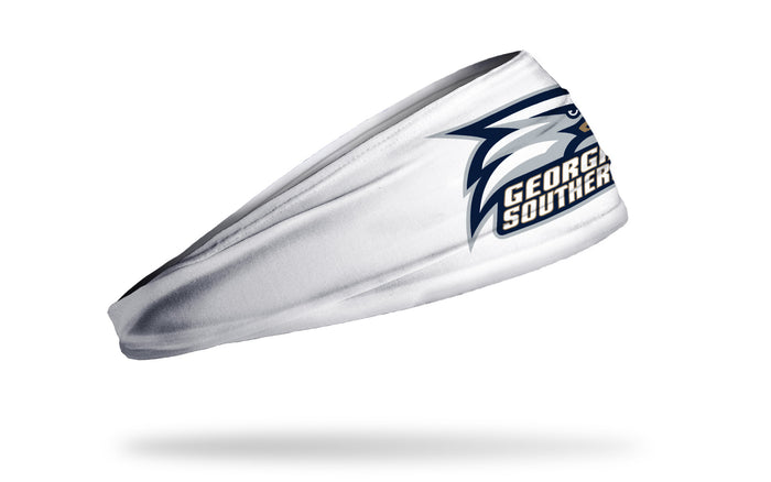 Georgia Southern University: Eagle Logo White Big Bang Lite Headband - View 2