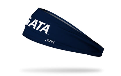 Georgia Southern University: GATA Navy Big Bang Lite Headband - View 1