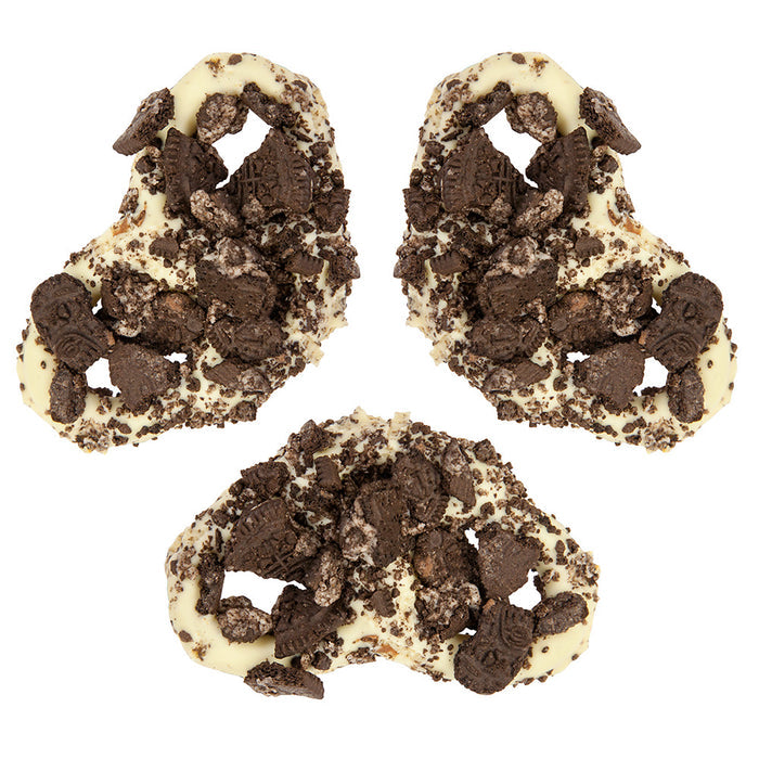 Giambri's Cookies And Cream Covered Pretzel White Chocolate - 3lbs