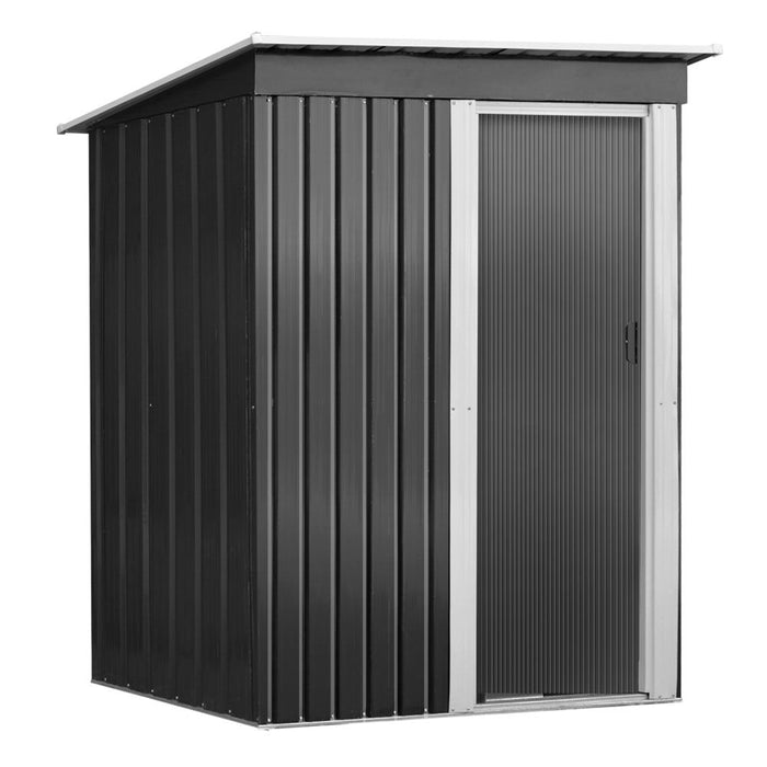 Giantz Garden Shed 1.62x0.86M Sheds Outdoor Storage Tool Workshop House Shelter Sliding Door -Home Living Store - -