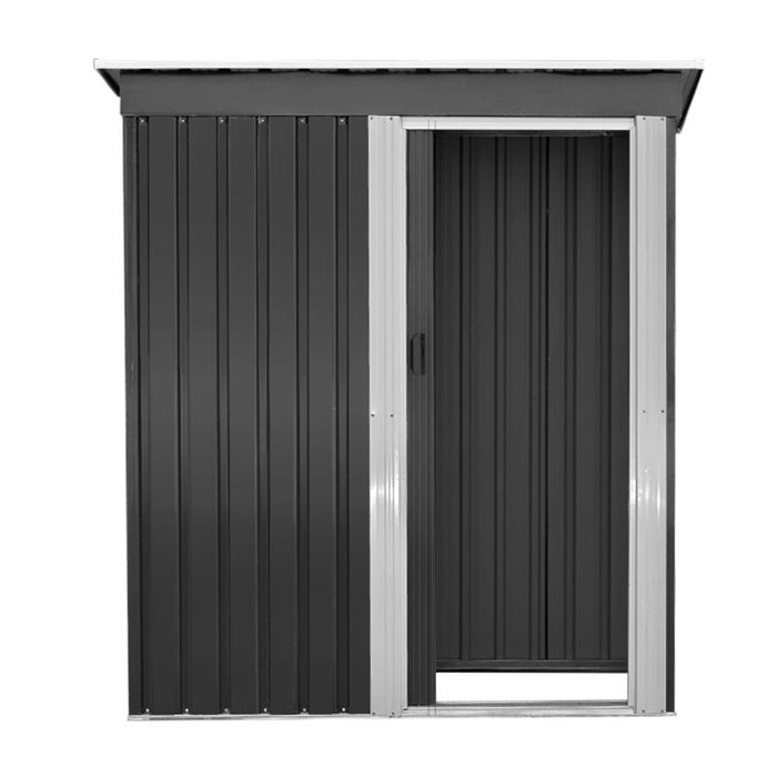 Giantz Garden Shed 1.62x0.86M Sheds Outdoor Storage Tool Workshop House Shelter Sliding Door -Home Living Store - -