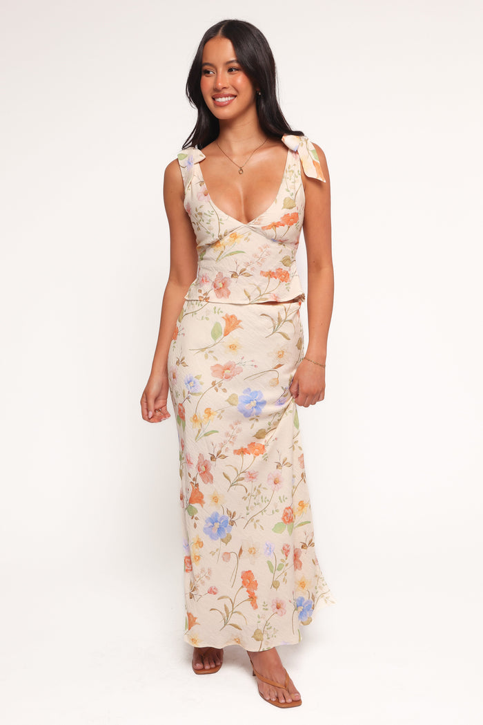 Petal and Pup USA BOTTOMS Giarda Maxi Skirt - Floral