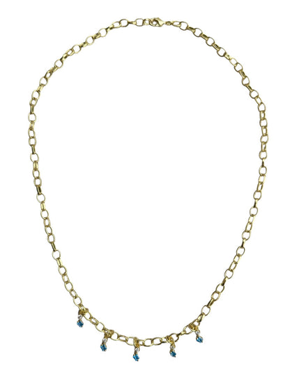 Gigi Necklace in Blue
