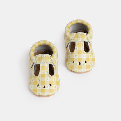 Gingham Buttercup Mary Jane Baby Shoe Mary Jane Soft Sole