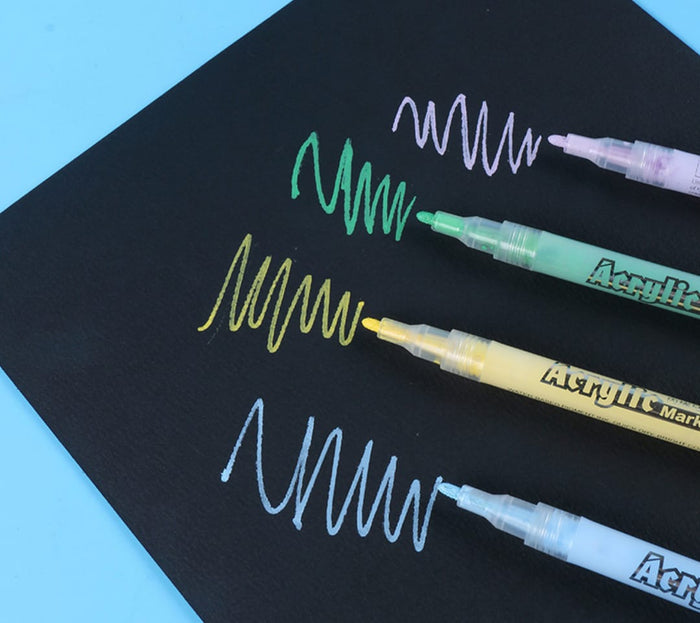 GIORGIONE SIGNATURE 18 PCS ACRYLIC MARKER SET - Maha fashions -  Stationery