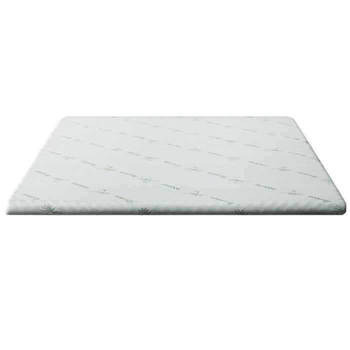 Giselle Bedding Memory Foam Mattress Topper Cool Gel 5cm Single -Home Living Store - -