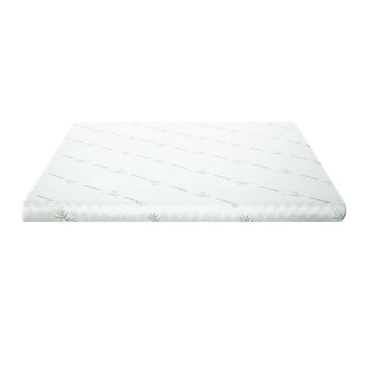 Giselle Bedding Memory Foam Mattress Topper Cool Gel Bed Mat Bamboo 10cm Single -Home Living Store - -