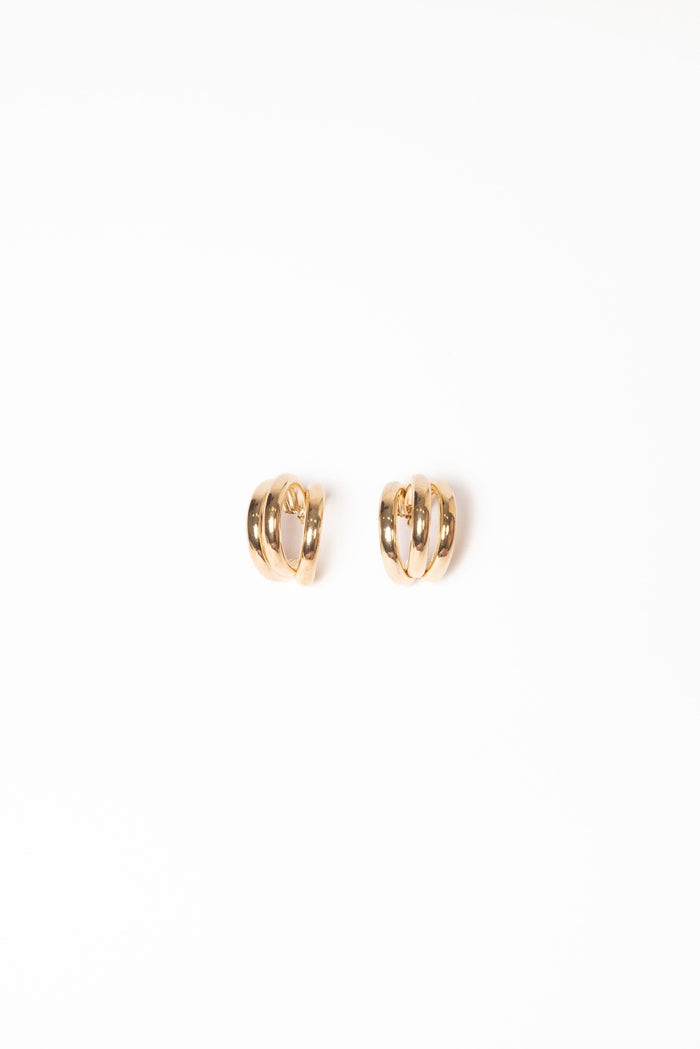 Petal and Pup USA ACCESSORIES Giulia Earrings - Gold One Size