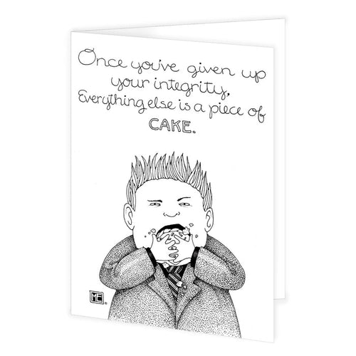 Given Up Integrity Engeldark Card