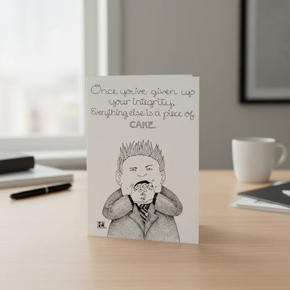 Given Up Integrity Engeldark Card