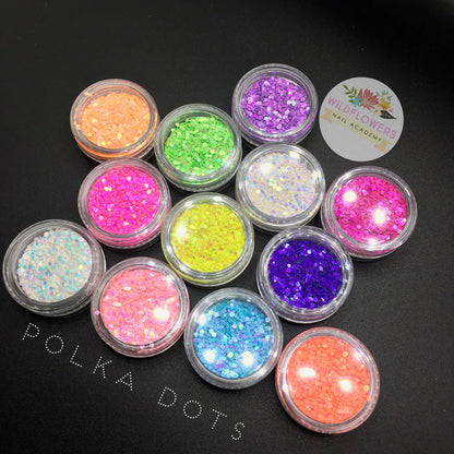 Glitter Set - Perfect Polka Dots!