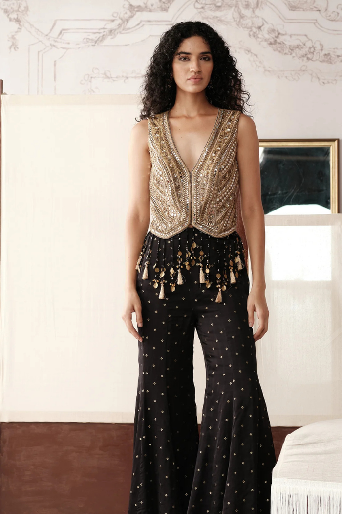 Gold & Obsidian Set