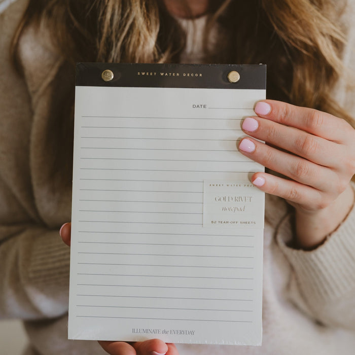Gold Rivet Basic Notepad [Online Only]