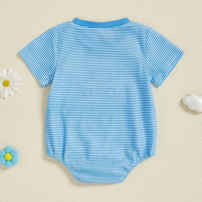 GOLF BUDDY Striped T-Shirt Romper
