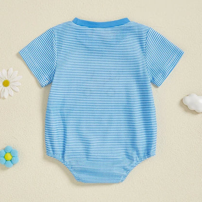 GOLF BUDDY Striped T-Shirt Romper