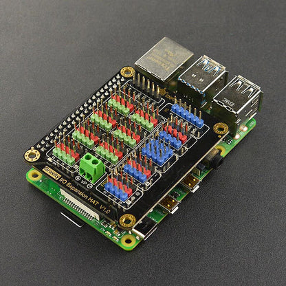 Gravity: IO Expansion HAT for Raspberry Pi by DFRobot - The Pi Hut