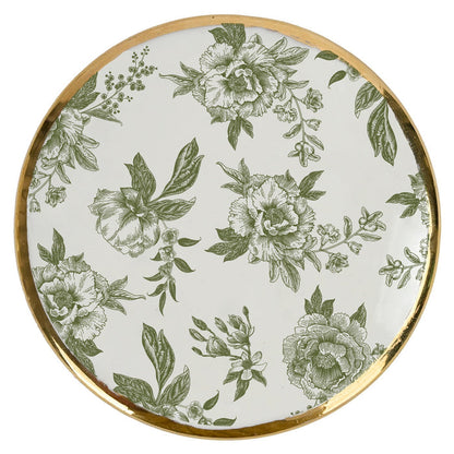 Green Delft Trinket Dish with Lid [Online Only]