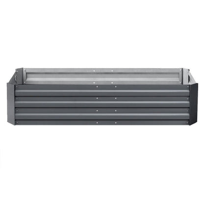 Greenfingers 2x Garden Bed 150x90cm Planter Box Raised Container Galvanised Herb -Home Living Store - -