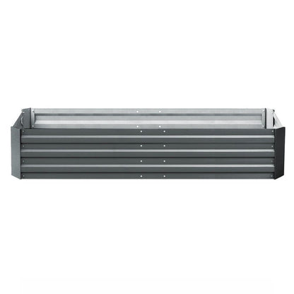 Greenfingers Garden Bed 210x90cm Planter Box Raised Container Galvanised Steel -Home Living Store - -