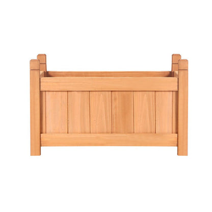 Greenfingers Garden Bed 60x30x33cm Wooden Planter Box Raised Container Growing -Home Living Store - -