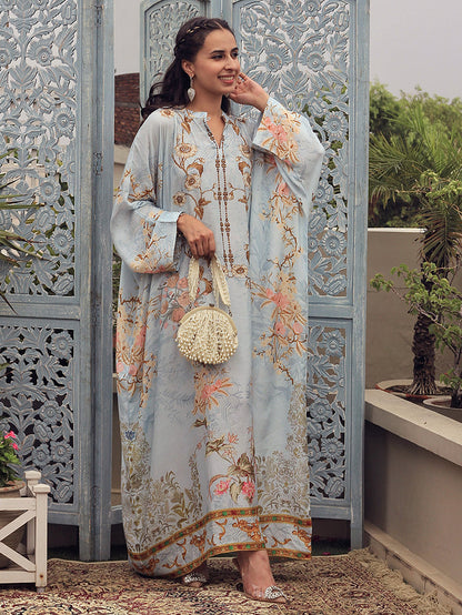 Falak Grey Festive Dress | Kurti Singapore