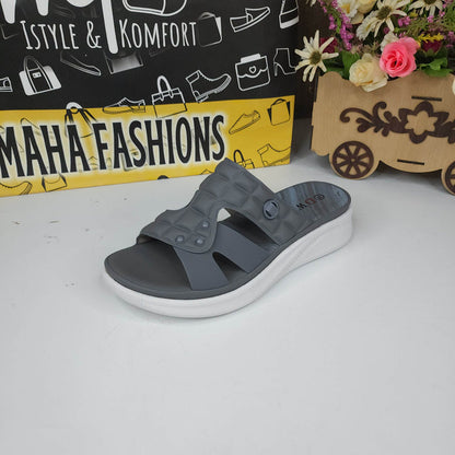 Grey Softies - Maha fashions -  Women Footwear