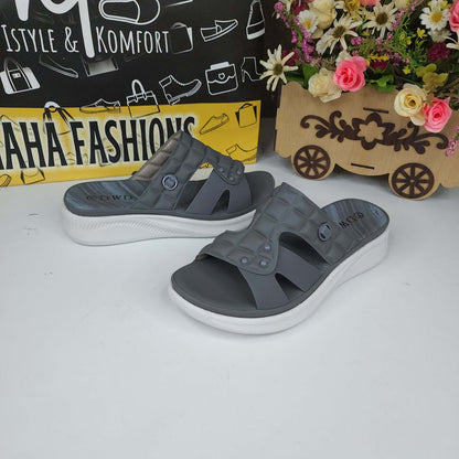 Grey Softies - Maha fashions -  Women Footwear