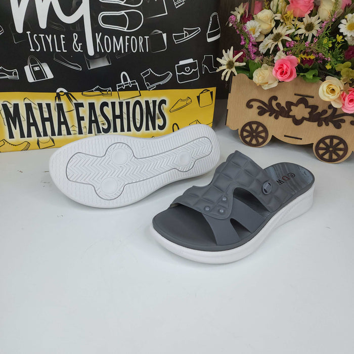 Grey Softies - Maha fashions -  Women Footwear