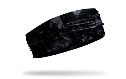 Gridiron Black Gray Big Bang Headband - View 2