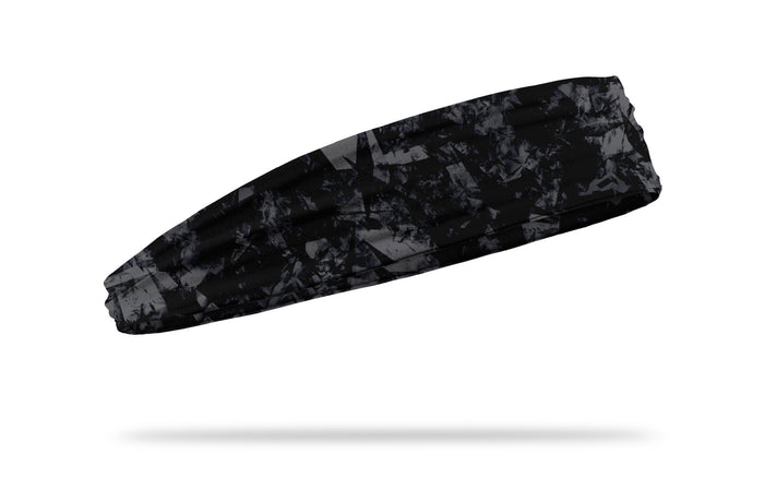 Gridiron Black Gray Infinity Headband - View 2