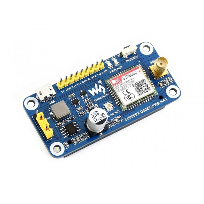 GSM, GPRS and Bluetooth HAT for Raspberry Pi by Waveshare - The Pi Hut