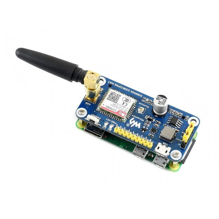 GSM, GPRS and Bluetooth HAT for Raspberry Pi by Waveshare - The Pi Hut